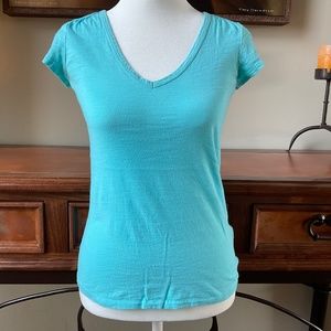 SO Brand Short Sleeve Tee. Light turquoise. Size S